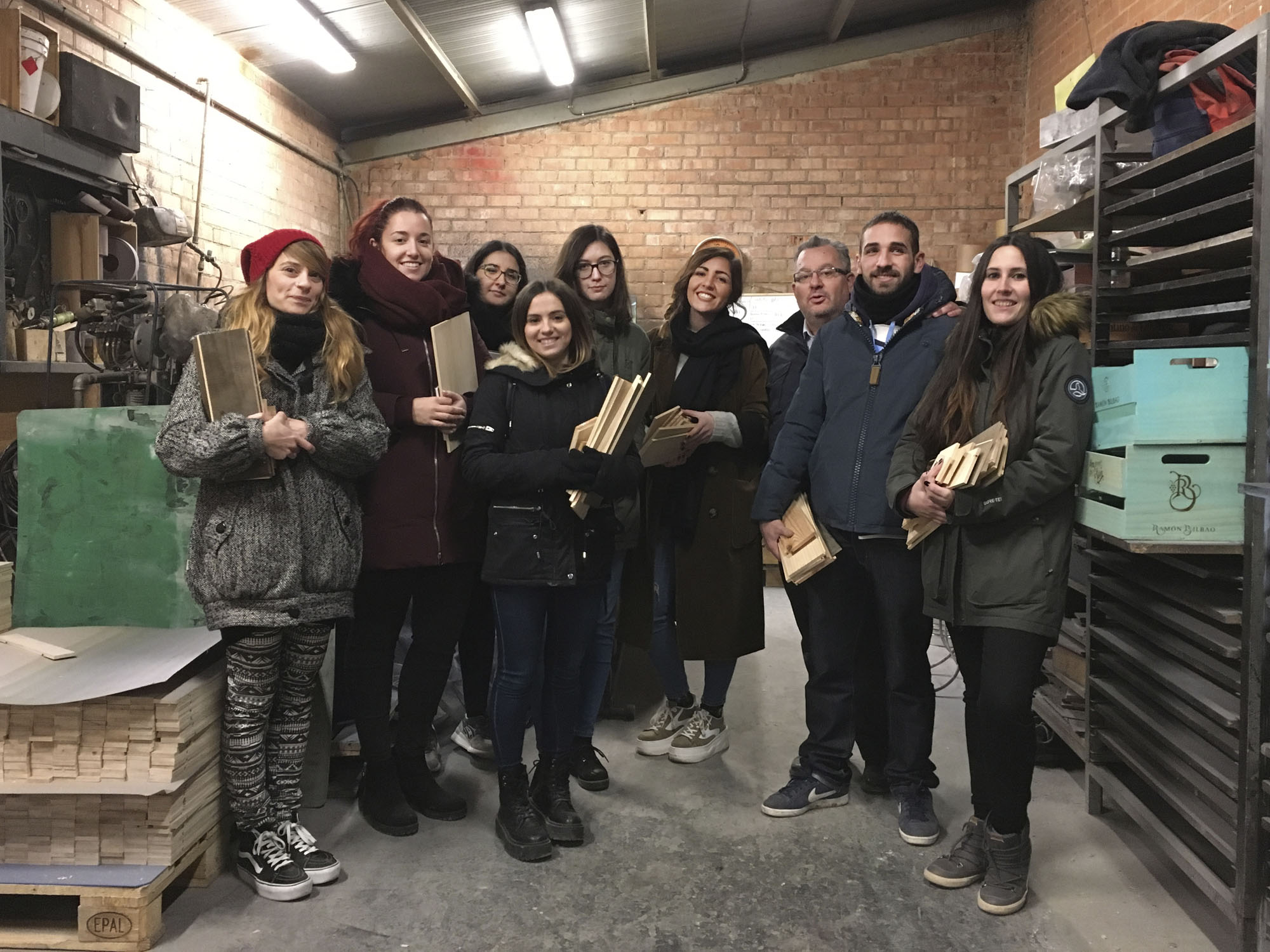 El Máster de Packaging en la fábrica Vargas Envases y Embalajes de Madera